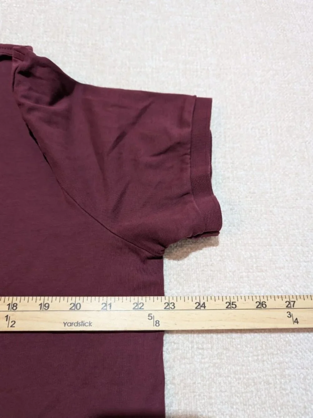 Polo Ralph Lauren Men Large Classic Fit Burgundy Polo Shirt